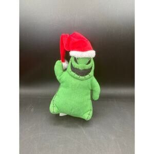 A Nightmare Before Christmas Oogie Boogie 7” Mini Plush with Santa Hat